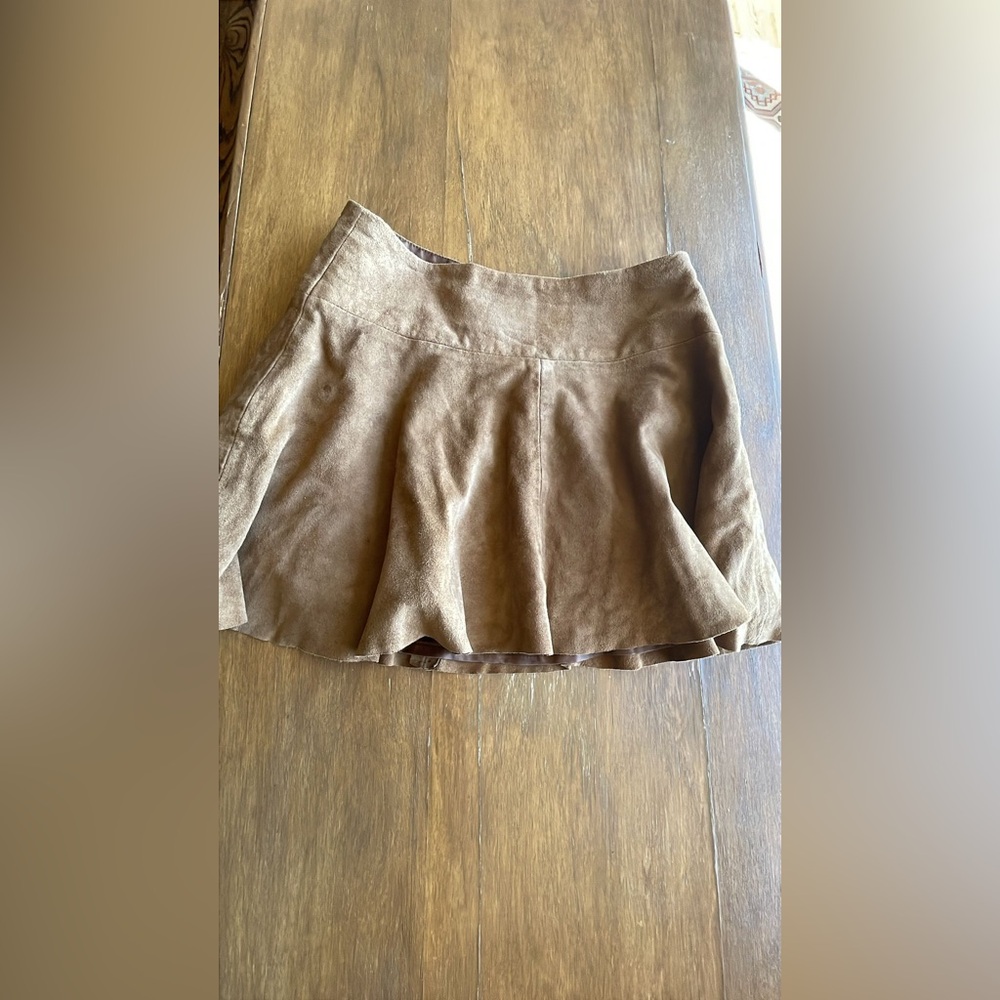 Polo Ralph Lauren Tan Mini Skirt